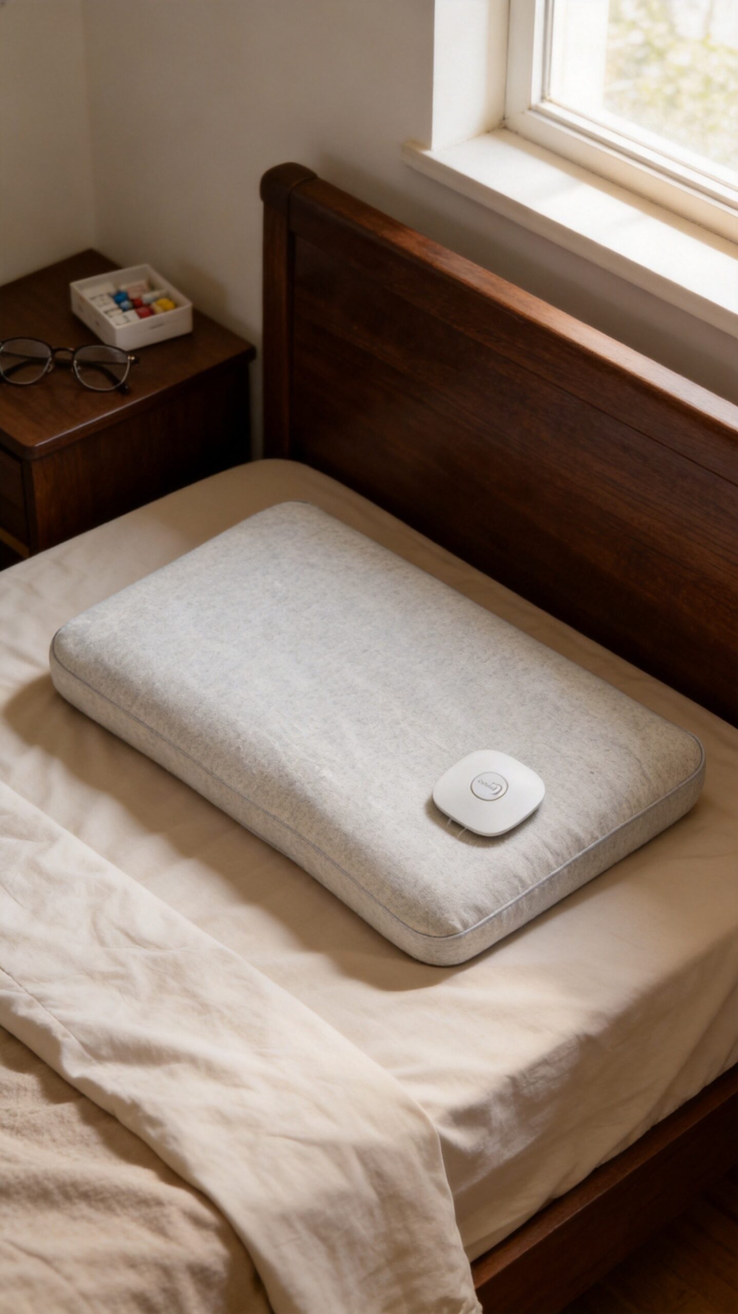 H-Guard pillow detail - USB-C charging